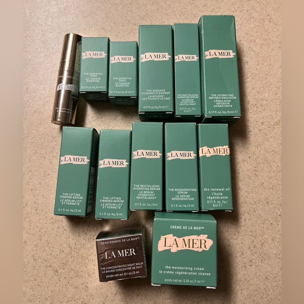 La Mer Skincare EMPTY Box Packaging Set